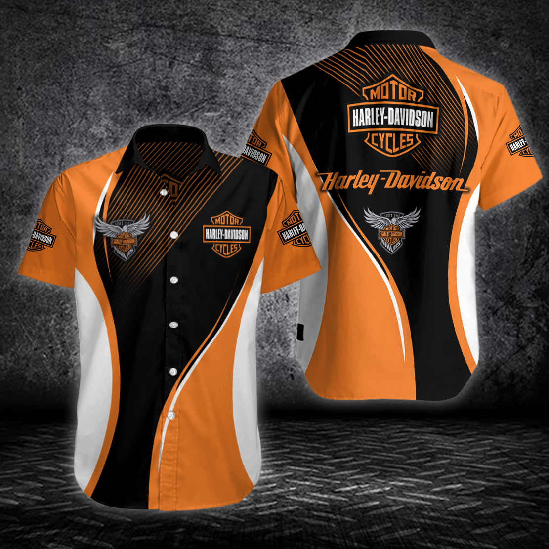 Harley Davidson 3D Button Shirt VD203 – CreatedOnSun