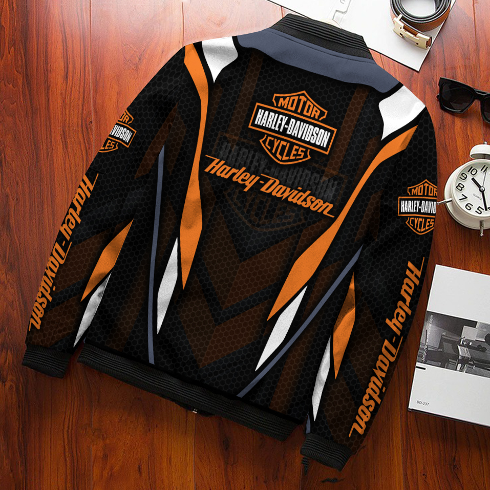 Harley Davidson 3D Printed Bomber Jacket VD086 – CreatedOnSun