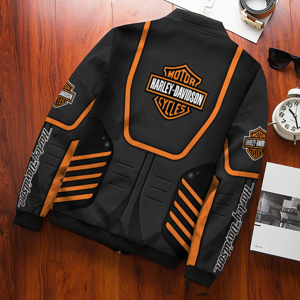 Harley Davidson 3D Printed Bomber Jacket VD099 – CreatedOnSun