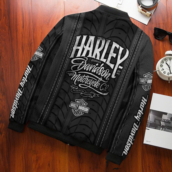 Harley Davidson 3D Printed Bomber Jacket VD153 – CreatedOnSun