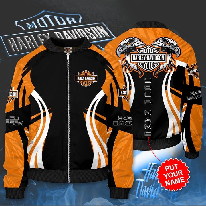 Harley Davidson Bomber Jacket 03 - CreatedOnSun