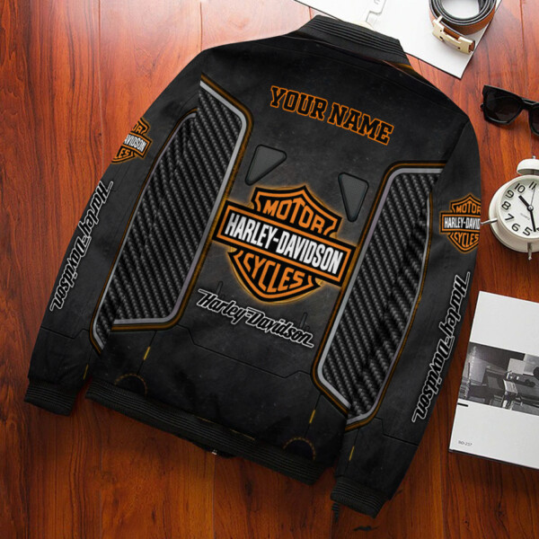 Harley Davidson Custom 3D Printed Bomber Jacket VD267 - CreatedOnSun