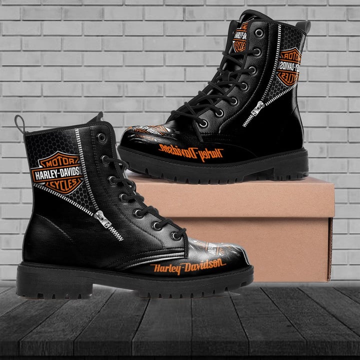 Harley Davidson Leather Boots VD01 – CreatedOnSun