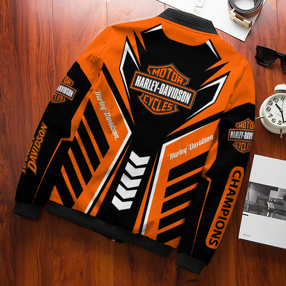 Harley Davidson Limited Bomber Jacket 010 - CreatedOnSun