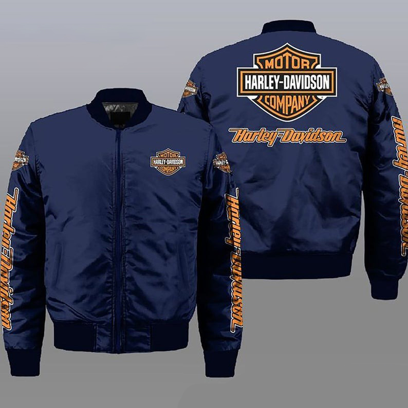 Harley Davidson Limited Bomber Jacket 037 – CreatedOnSun