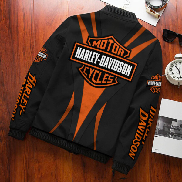 Harley Davidson Limited Bomber Jacket 068 - CreatedOnSun