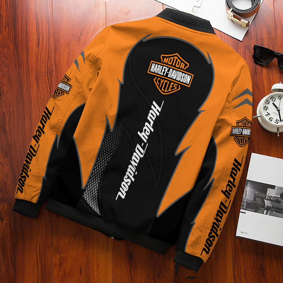 Harley Davidson Limited Bomber Jacket 091 - CreatedOnSun