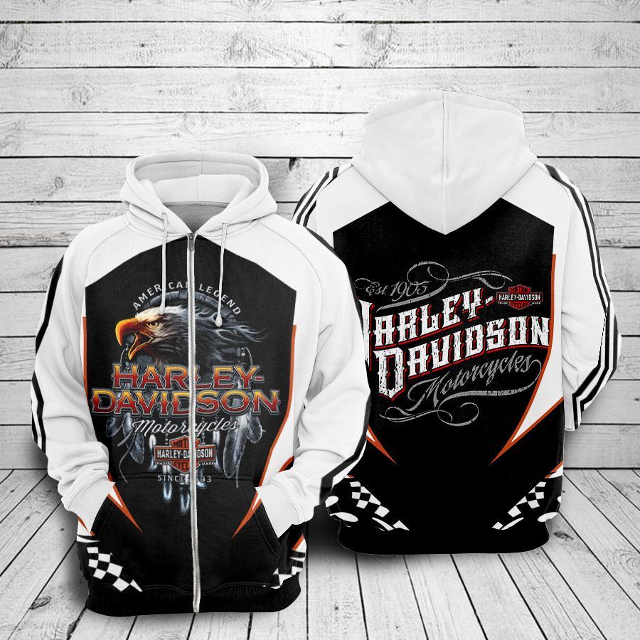 Harley Davidson Limited Hoodie 097 - CreatedOnSun